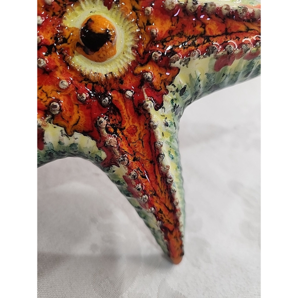 Vintage Italy Terra Cotta Sea Life Wall Hangings Set Of 3 - Picture 16 of 16